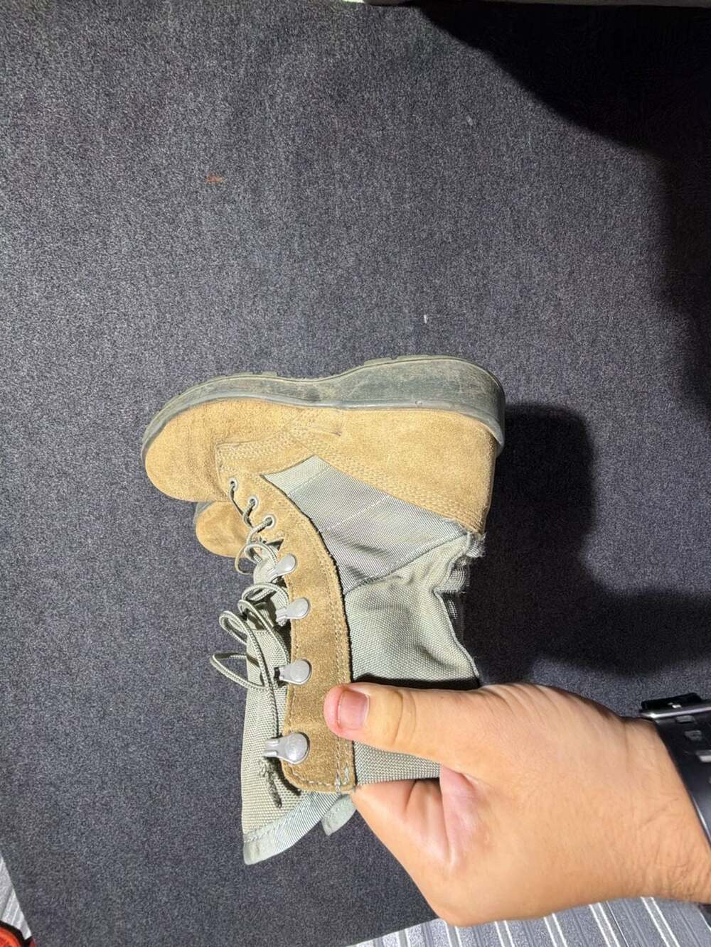 Belleville US Marines Desert Tan Military Gore-Tex Combat Boots